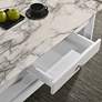 Dingo White 4-Piece Coffee Table Set w/ Drawers and Shelves
