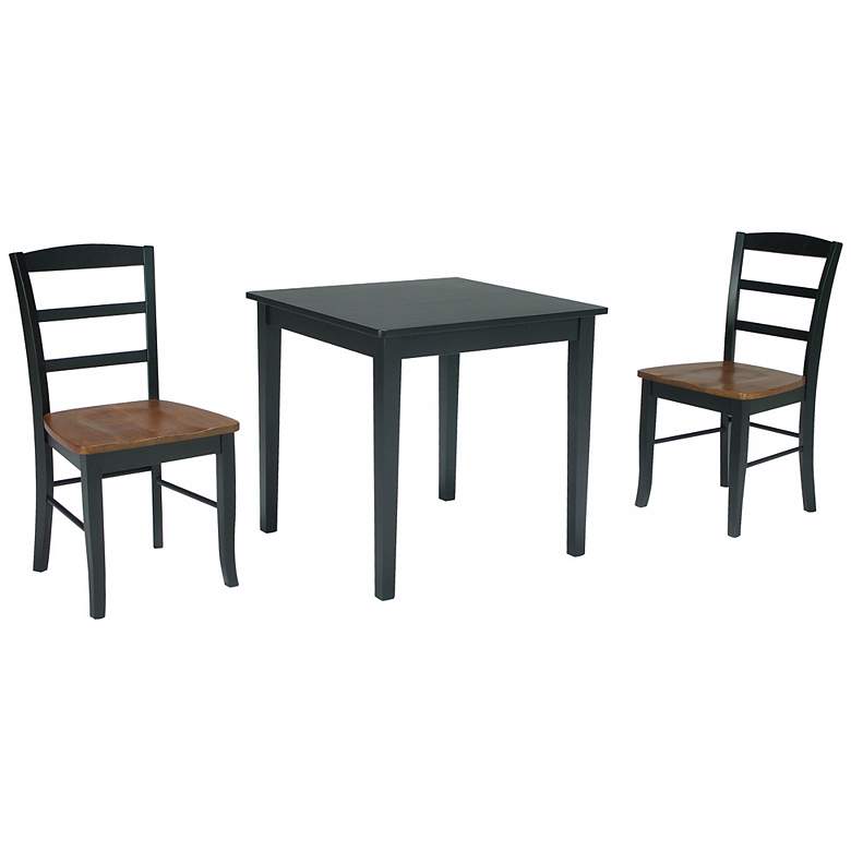 Image 1 Dining Table and 2 Madrid Chairs Set