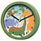 Dinosaurs 8" Wide Childrens Wall Clock