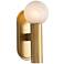 Dion 12 1/2" High Oil-Rubbed Bronze Wall Sconce