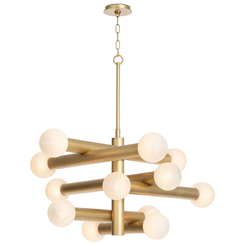 Image 1 Dion Chandelier (Natural Brass)