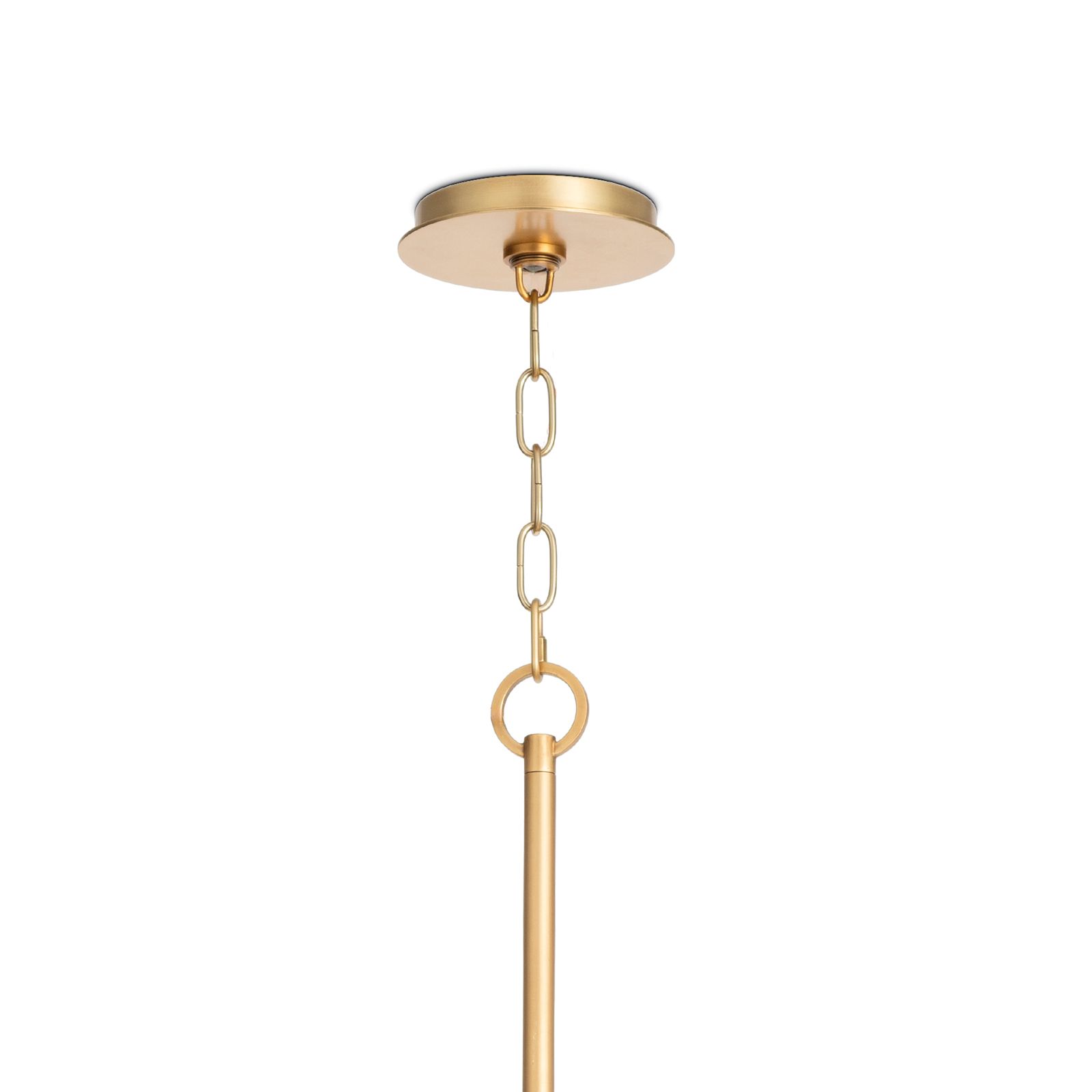 Image 4 Dion Chandelier (Natural Brass) more views