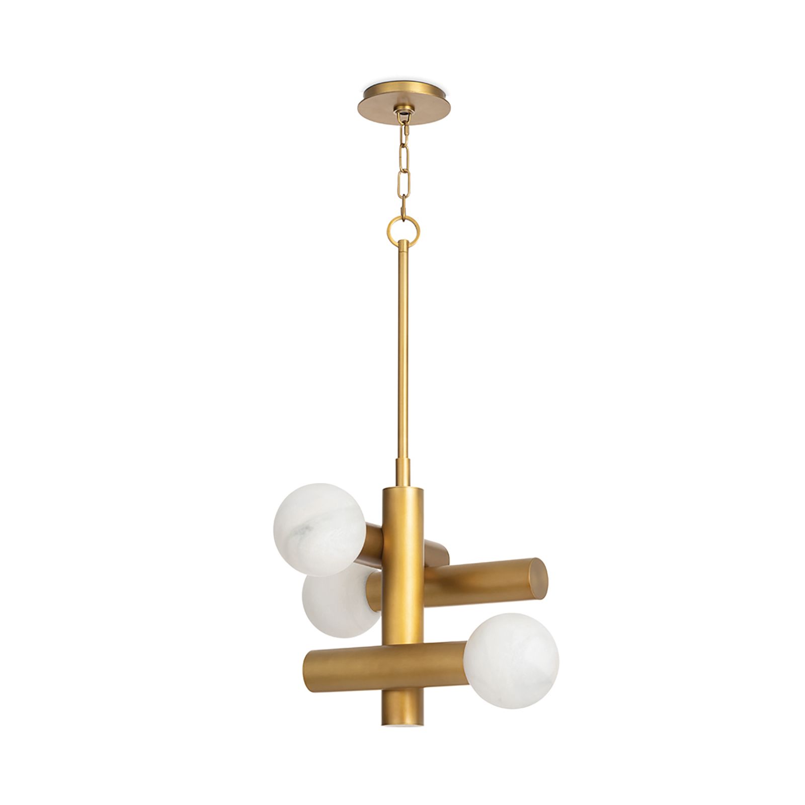 Image 2 Dion Pendant (Natural Brass) more views