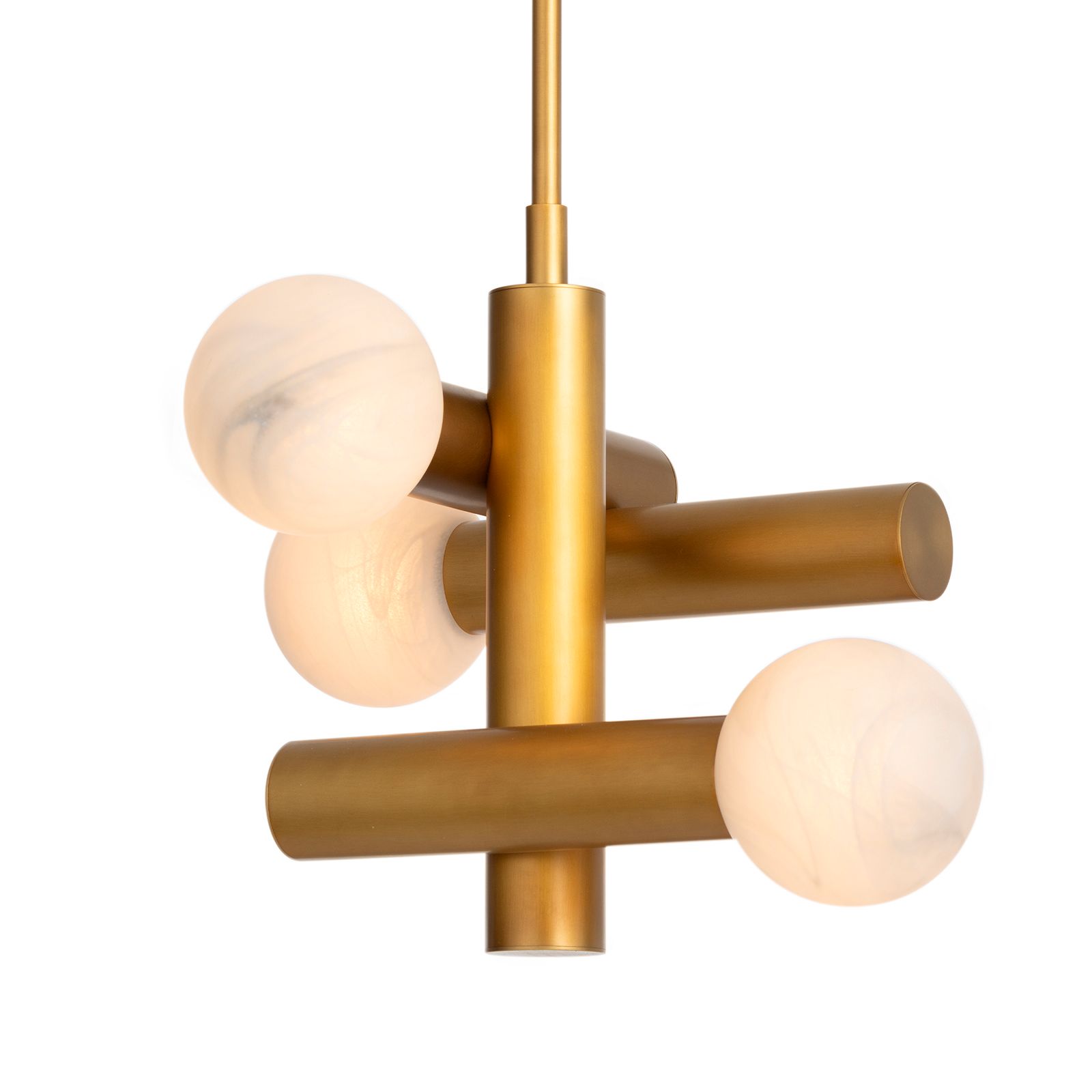 Image 3 Dion Pendant (Natural Brass) more views