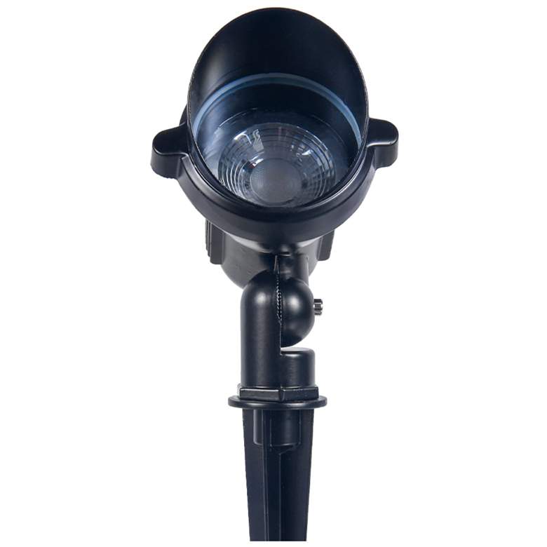 Image 2 Directa 5 1/2" High Black 12V LED Landscape Spot Light more views