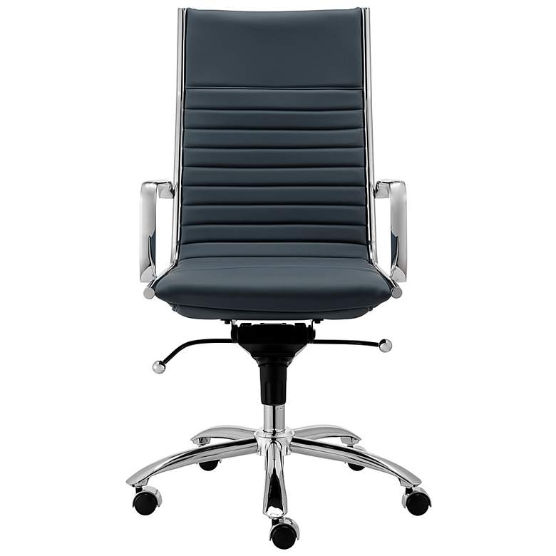 Image 3 Dirk Blue High Back Adjustable Swivel Office Chair more views