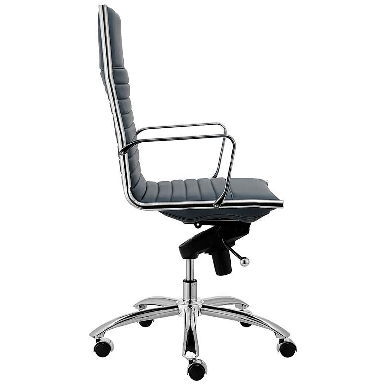 Image 5 Dirk Blue High Back Adjustable Swivel Office Chair more views