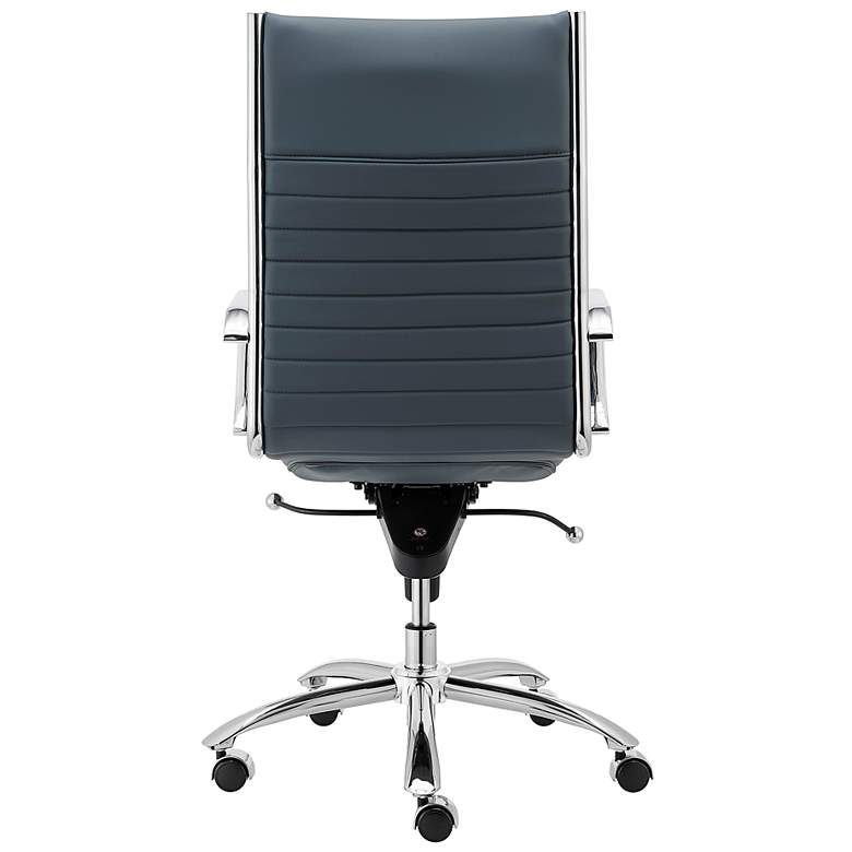 Image 6 Dirk Blue High Back Adjustable Swivel Office Chair more views