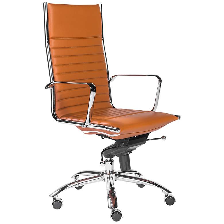 Image 2 Dirk Cognac High Back Adjustable Swivel Office Chair
