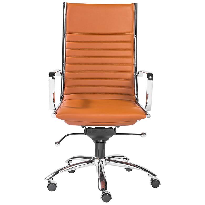 Image 5 Dirk Cognac High Back Adjustable Swivel Office Chair more views