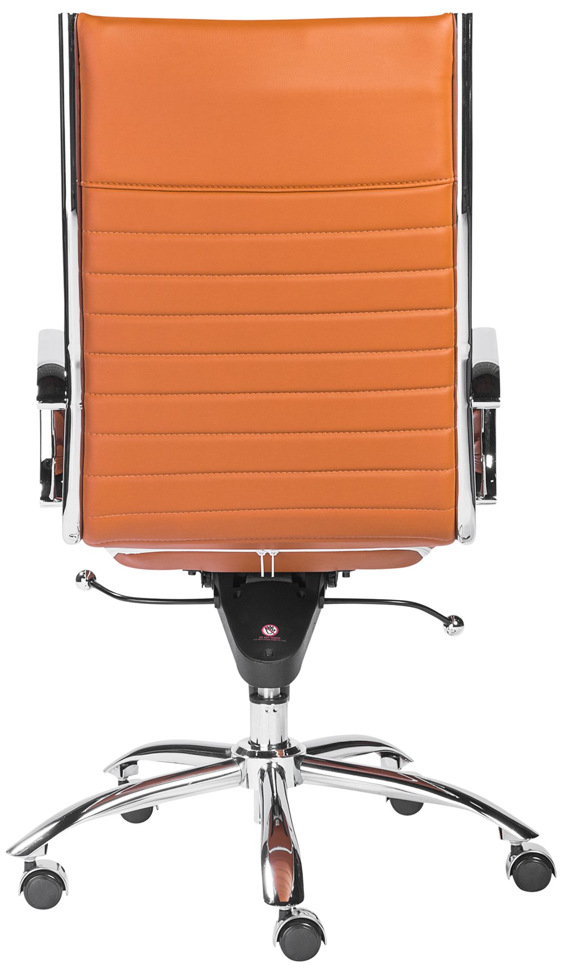 Dirk Cognac High Back Adjustable Swivel Office Chair