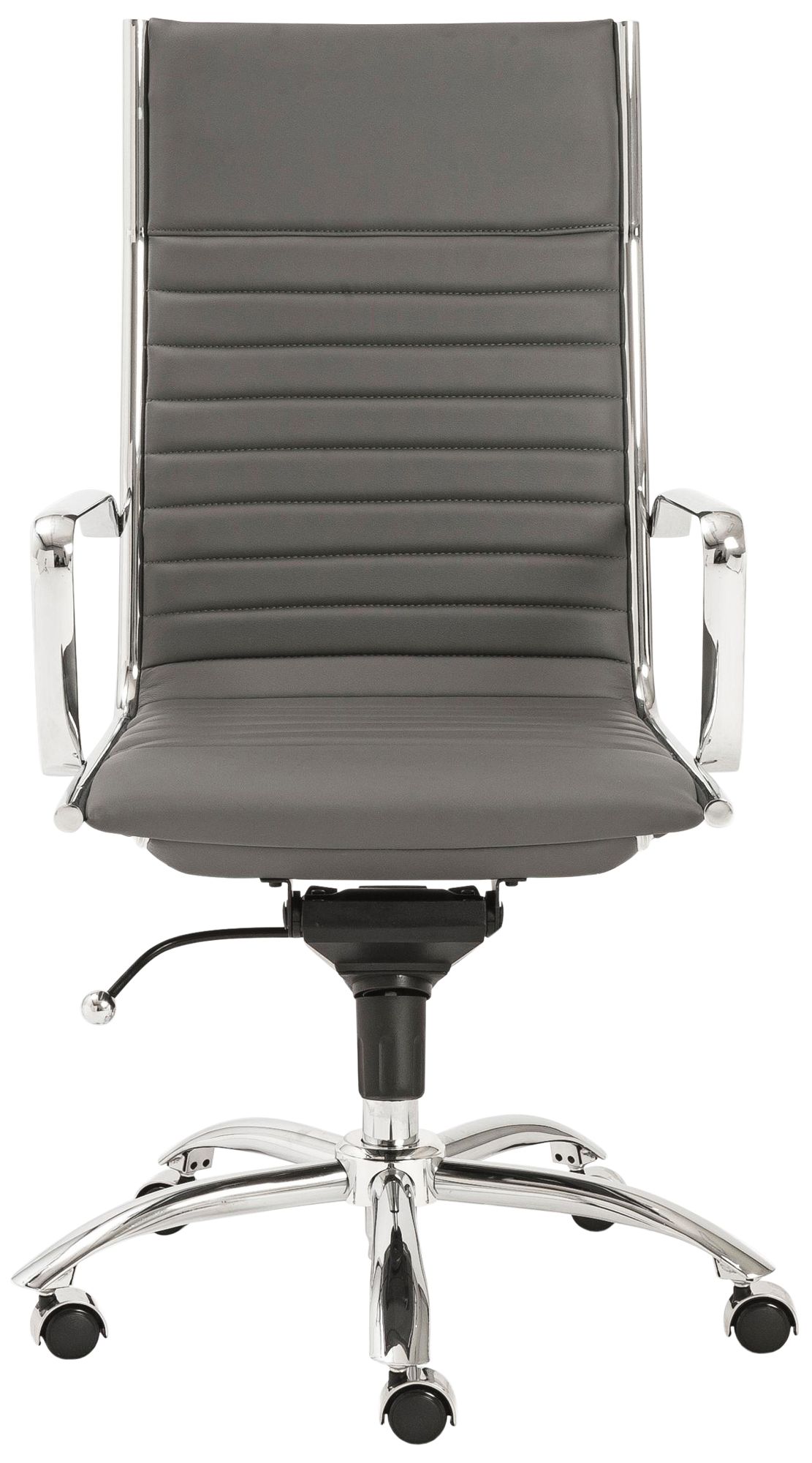 gray modern desk chair