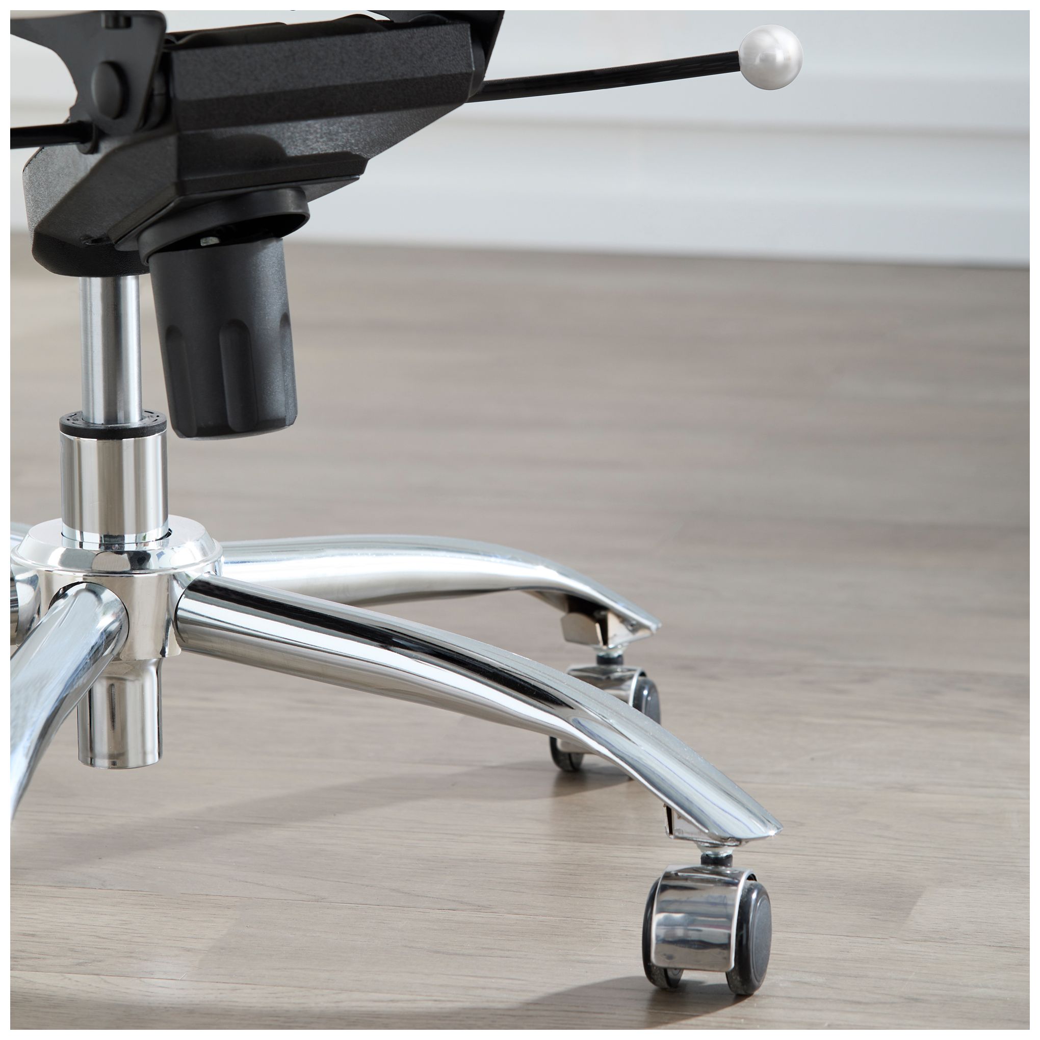 Image 6 Dirk Low Back Armless White Office Chair more views