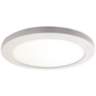 Disc 9 1/2" Wide White Round LED Ceiling Light