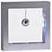 Disco Ball Silver Battery-Operated LED Light Box