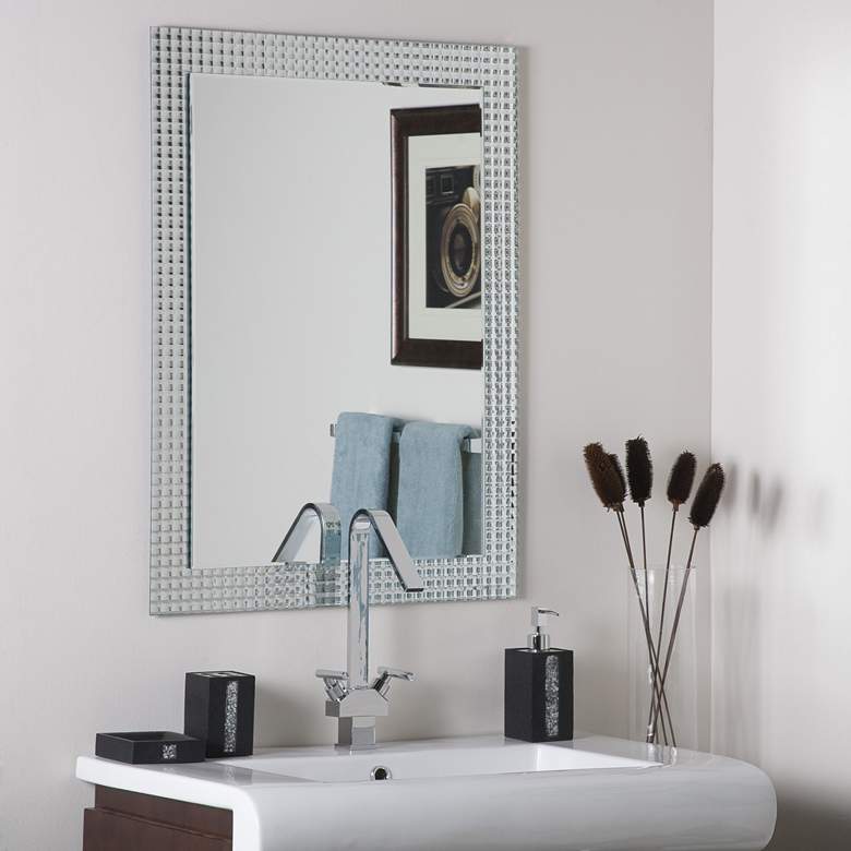 Image 1 Disco Inferno 23 1/2" x 31 1/2" Frameless Wall Mirror