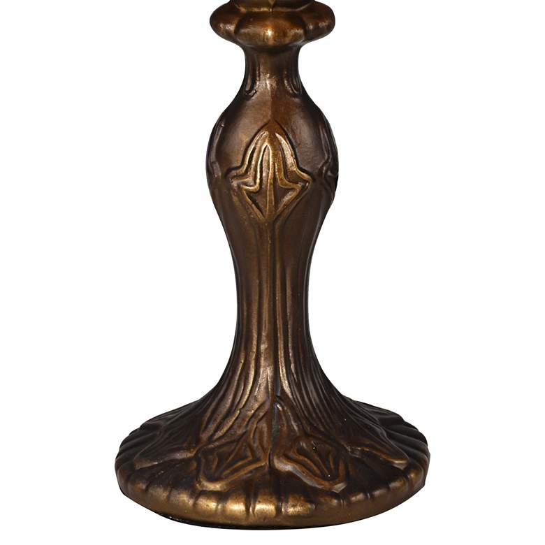 Image 3 Discovery 14 inchH Bronze Tiffany-Style Accent Table Lamp more views