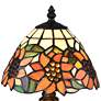 Discovery 14"H Bronze Tiffany-Style Accent Table Lamp