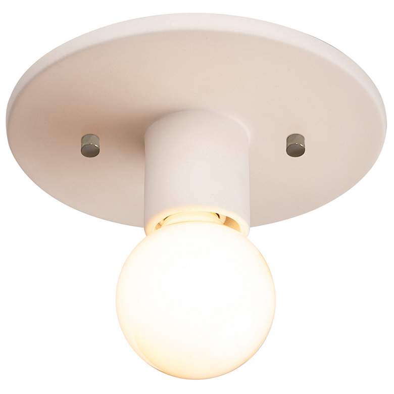 Image 1 Discus Flush-Mount - Bisque