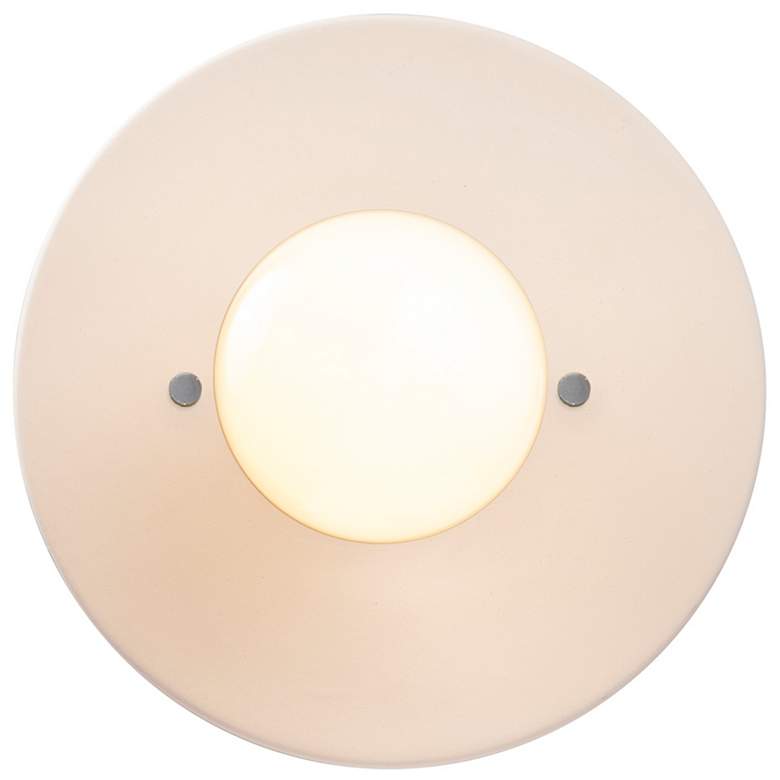 Image 2 Discus Flush-Mount - Bisque more views