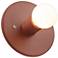 Discus Wall Sconce - Canyon Clay