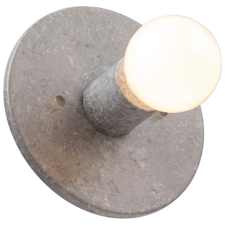 Image 1 Discus Wall Sconce - Concrete