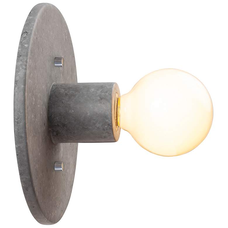 Image 3 Discus Wall Sconce - Concrete more views