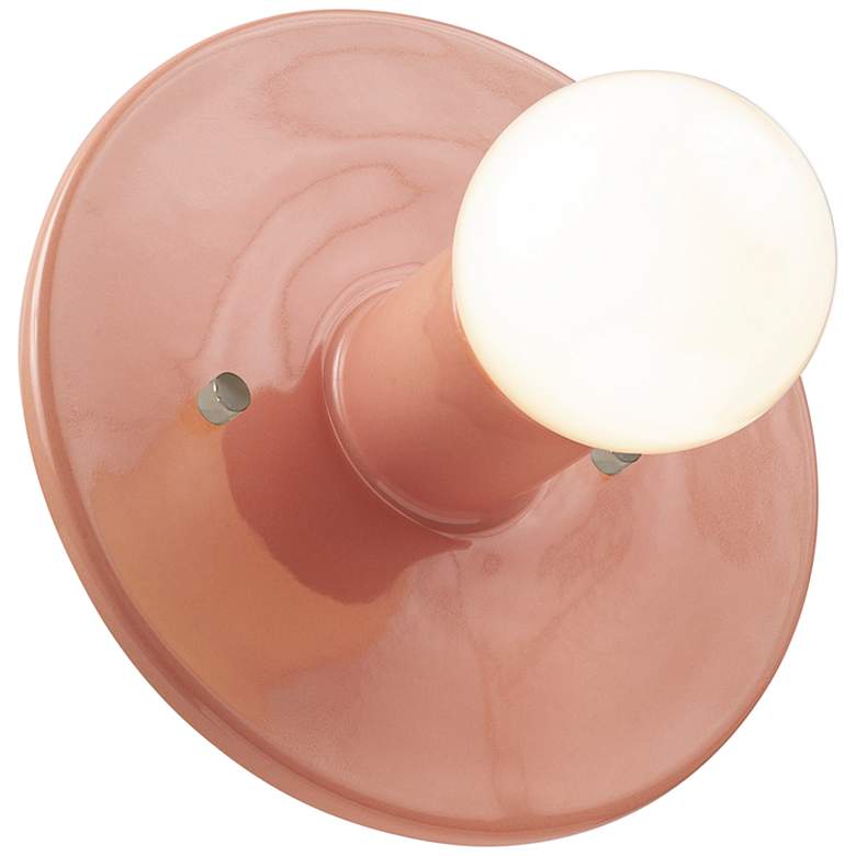 Image 2 Discus Wall Sconce - Gloss Blush