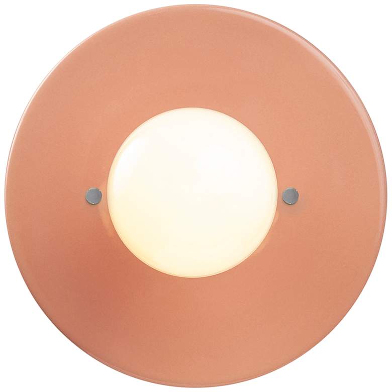 Image 4 Discus Wall Sconce - Gloss Blush more views