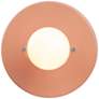 Discus Wall Sconce - Gloss Blush in scene