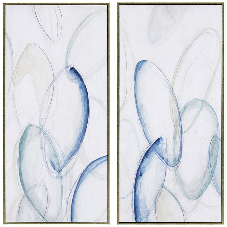 Image 1 Discuss 2-Piece 34" High Framed Wall Art Set