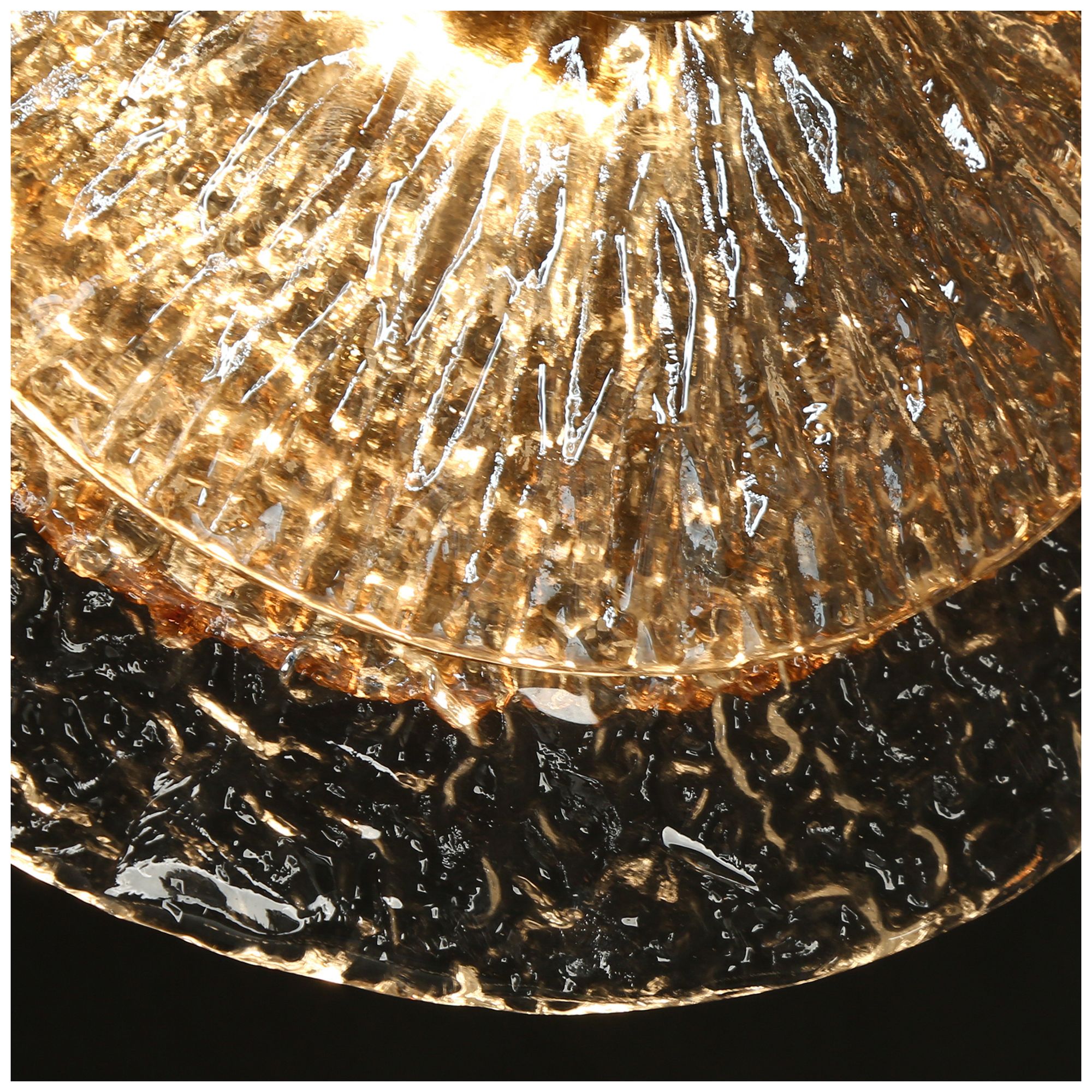 Diskoler 2-Light LED Glass Island Pendant Light - Made to Order