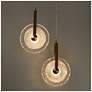 2_Diskoler 2-Light LED Glass Island Pendant Light more views