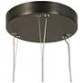 5_Diskoler 3-Light Black LED Cluster Island Pendant Light more views