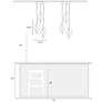 6_Diskoler 3-Light Black LED Cluster Island Pendant Light more views