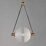 4_Dispatch 17" LED Pendant Natural Aged Brass more views