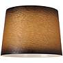 Distressed Faux Paper Lamp Shade 13x15x11 (Spider)