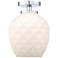 Dita 9 in. 1-Light Polised Nickel Modern Semi Flush Mount Light