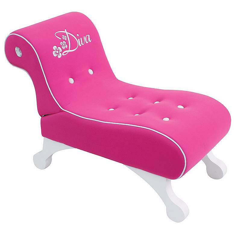 Image 1 Diva Pink Chaise Lounge