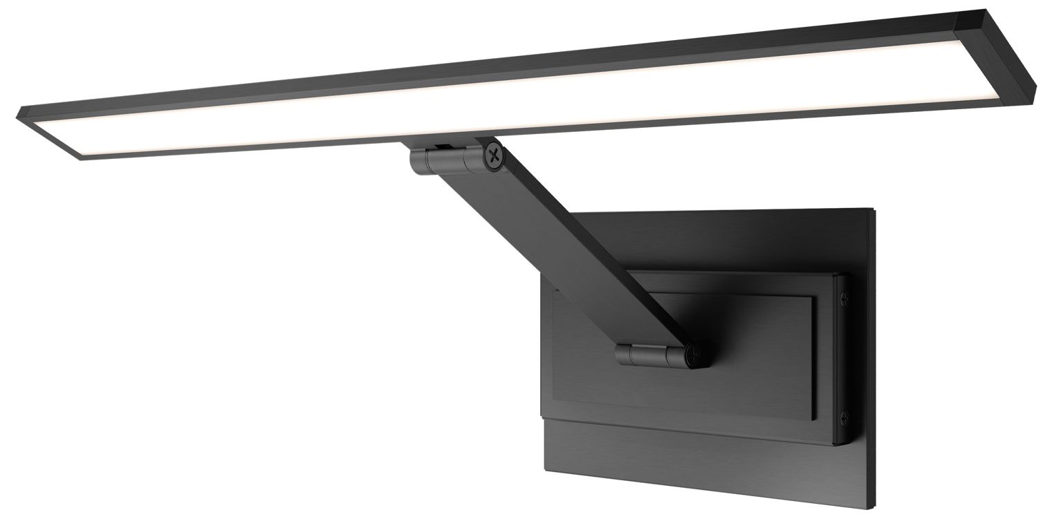 Image 2 Diver 2.9"H x 18.1"W 1-Light Picture Light in Black