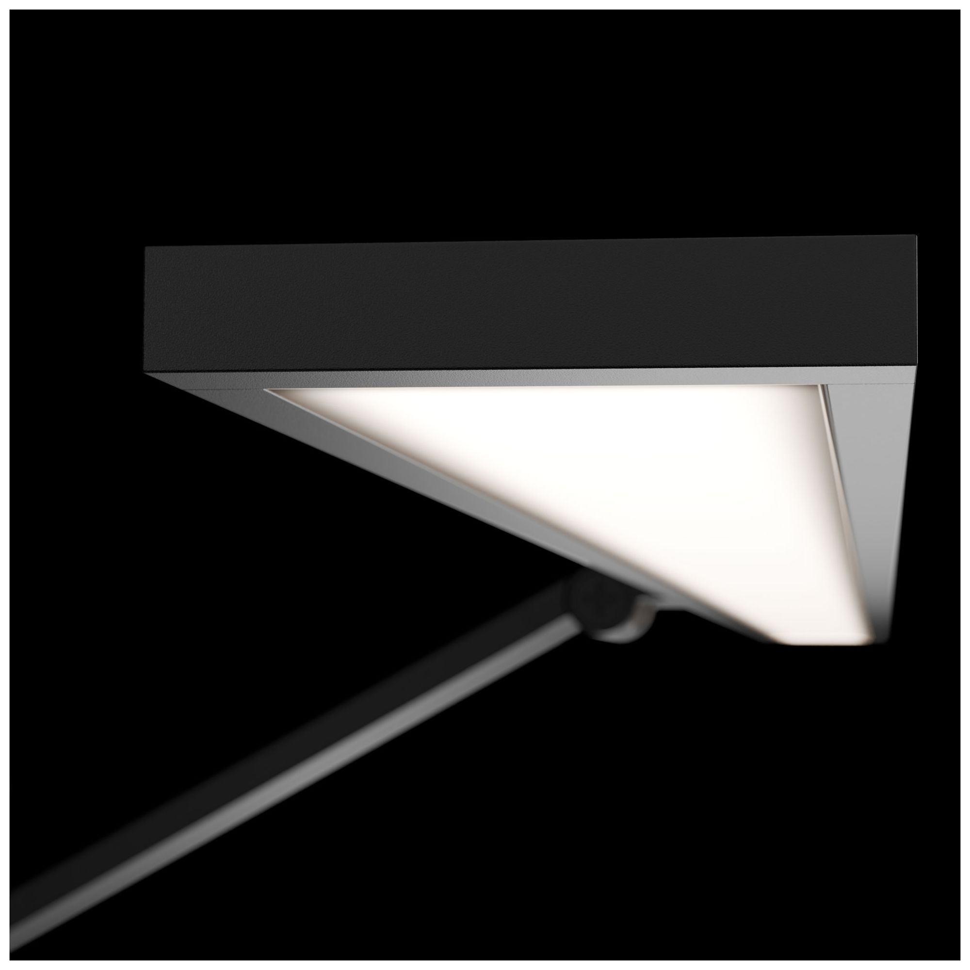 Image 4 Diver 2.9"H x 30.1"W 1-Light Picture Light in Black more views