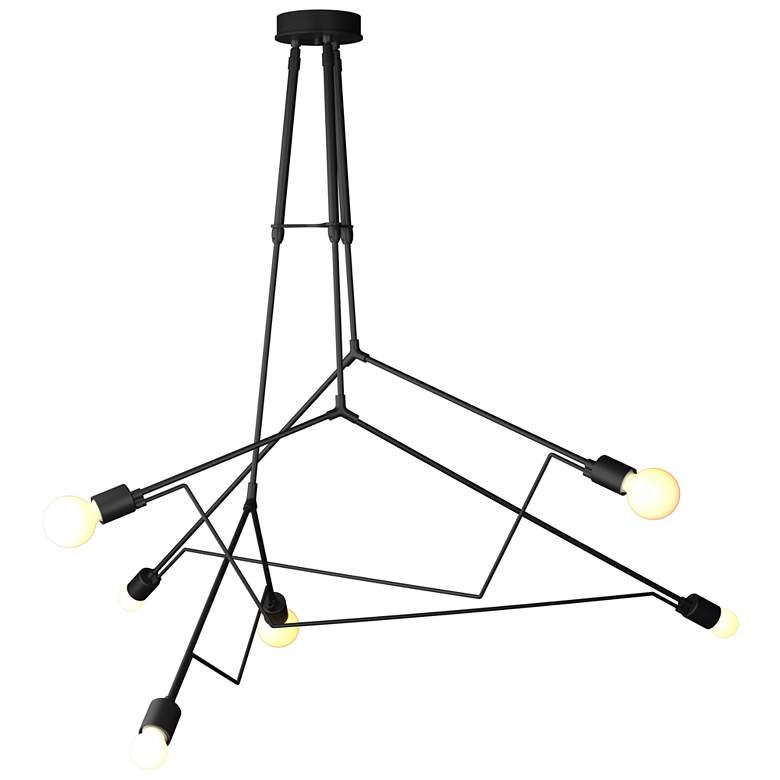 Image 1 Divergence Outdoor Pendant - Black Finish - Standard
