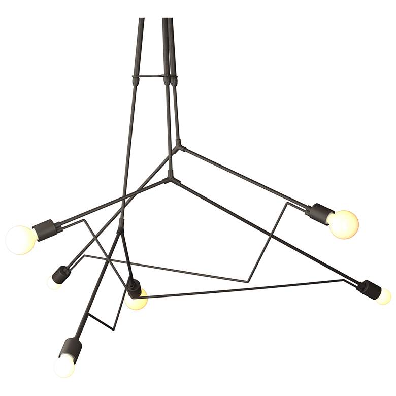 Image 1 Divergence Outdoor Pendant - Dark Smoke Finish - Long