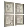 4_Divination 25 1/4" Square 4-Piece Framed Wall Art Set more views
