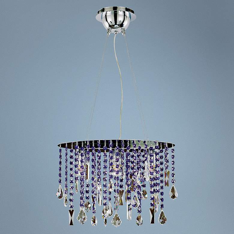 Image 1 Divine Ice Collection 15 inch Wide Pendant Chandelier