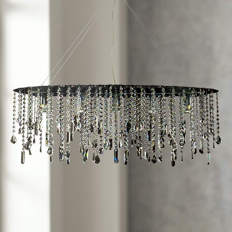 Image 1 Divine Ice Signature 38 inch Wide Ceiling Pendant Light