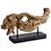 Dixie 17 1/2" Wide Replica Modern Driftwood Sculpture