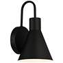 2_Dixon 11 1/2" High Black LED Outdoor Wall Light
