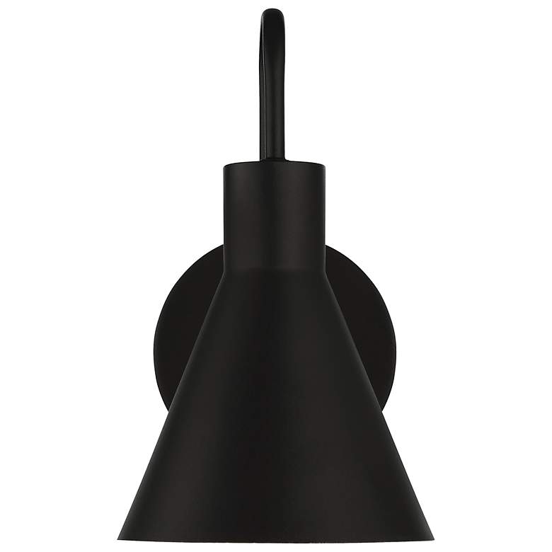 Image 3 Dixon 11 1/2" High Black LED Outdoor Wall Light more views