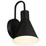 5_Dixon 11 1/2" High Black LED Outdoor Wall Light more views